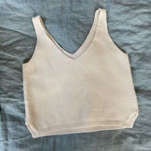 Marine Layer Finley Sweater Tank in White